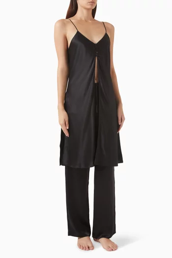 Elvira Camisole Set in Silk Satin