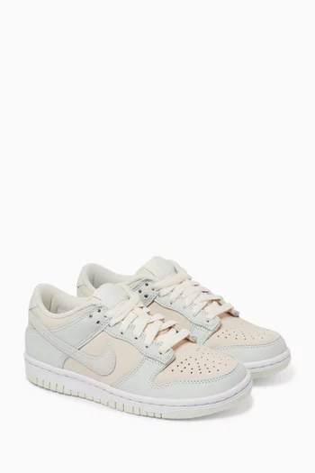 Dunk Low-top Sneakers in Leather