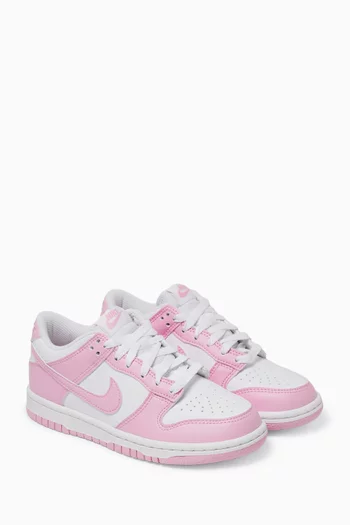 Dunk Low-top Sneakers in Leather