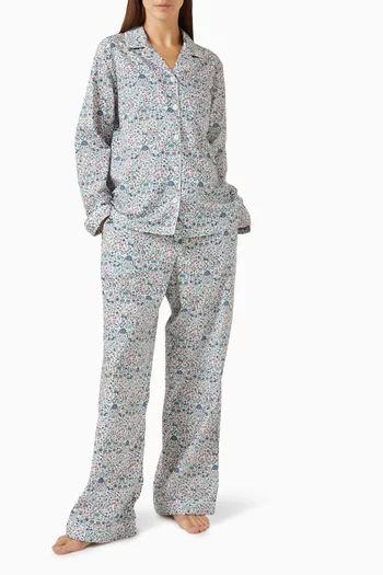 Imran Long Relaxed Pyjama Set in Tana Lawn™ Cotton
