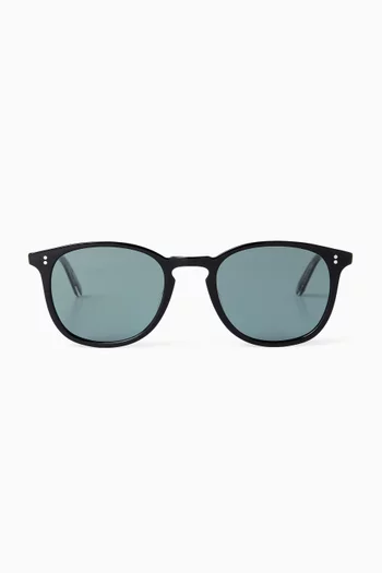Kinney Sunglasses in Acetate