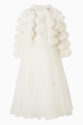 Junior Girl Cascade Tutu Dress in Tulle