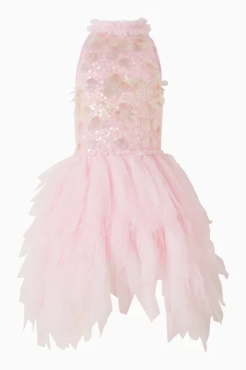 Junior Girl Sunset Bliss Tutu Dress in Tulle