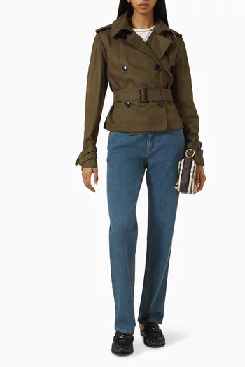 Swarby Belted Jacket in Cotton