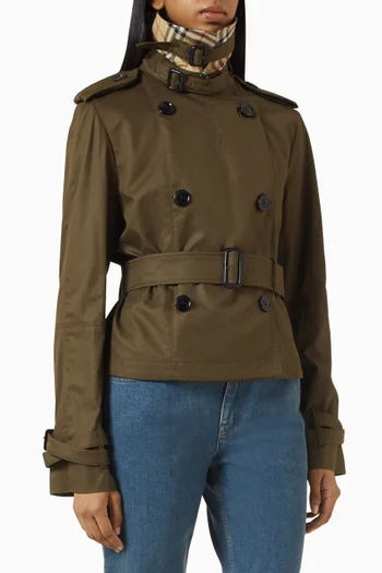 Swarby Belted Jacket in Cotton