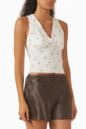 Bowie Knit Top in Tencel Blend