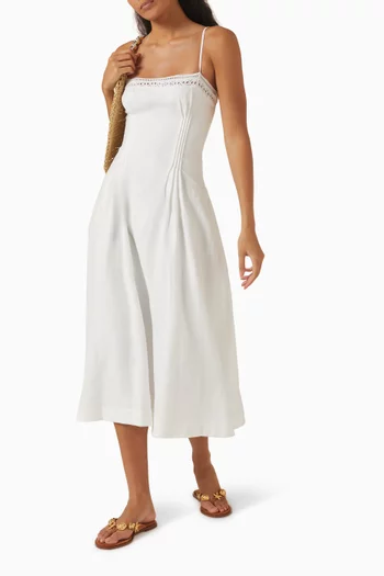 Pomona Dress in Linen