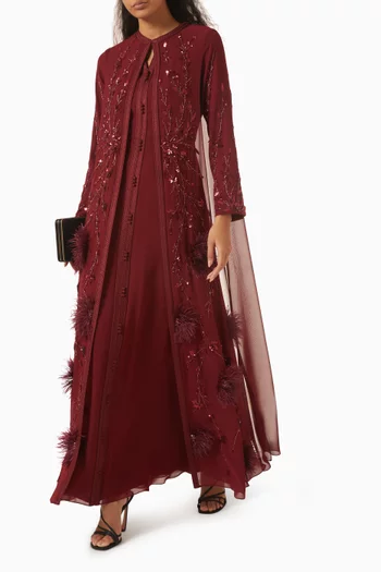 Embellished Maxi Dress
