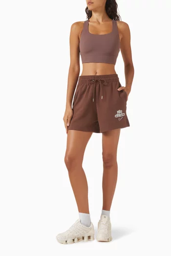 Zenvy Padded Longline Sports Bra in InfinaSoft