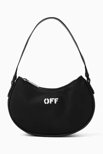 OFF Stamp Shoulder Bag in Nylon
