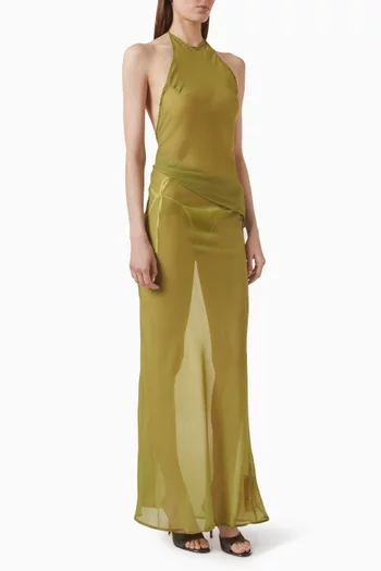 Serena Sheer Top & Skirt Set
