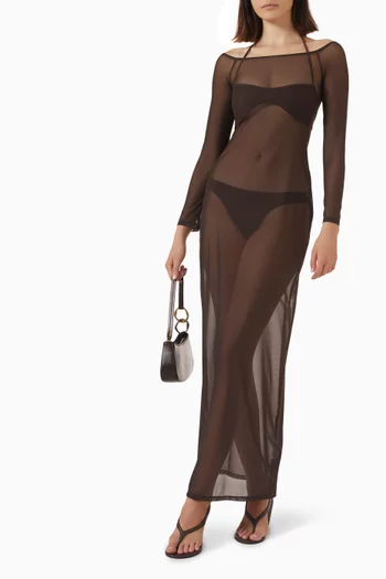 Arianna Sheer Dress
