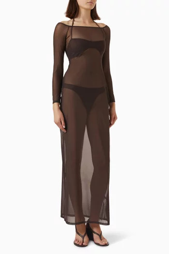 Arianna Sheer Dress