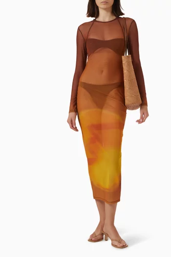 Solana Sheer Dress