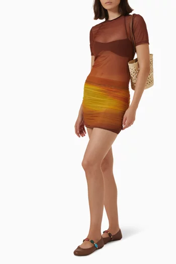 Dafne Top & Mini Skirt Set