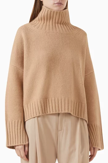 Girlfriend Turtleneck Sweater in Cashmere