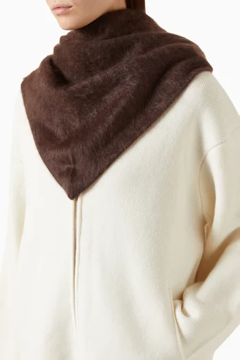 Brushed Scarf in Cashmere