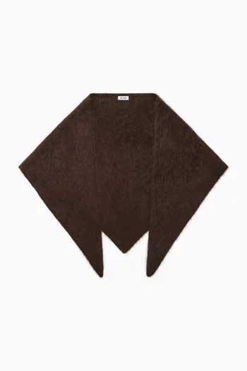 Brushed Scarf in Cashmere