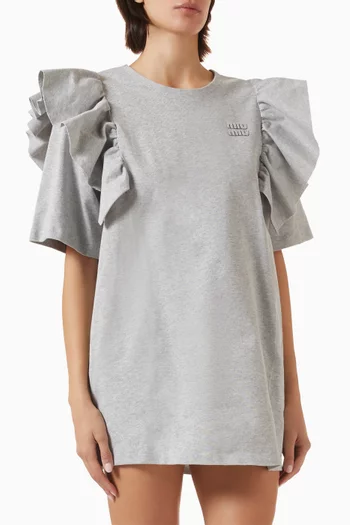 Logo Crewneck T-shirt in Cotton
