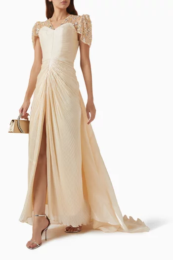 Embellished Maxi Dress