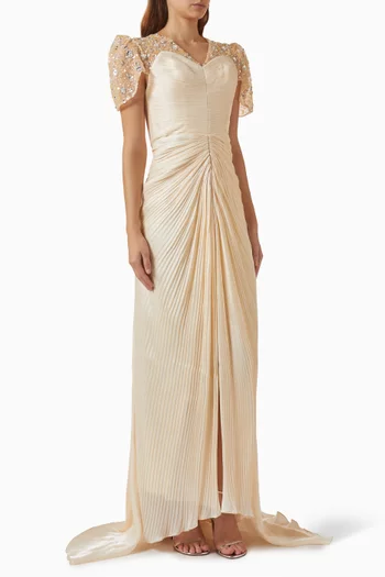 Embellished Maxi Dress