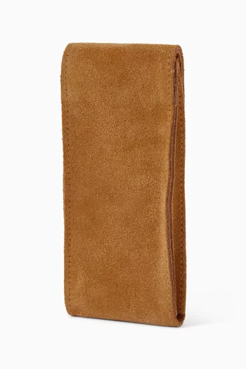 Watch Pouch in Suede