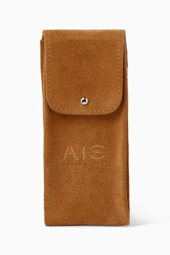Watch Pouch in Suede