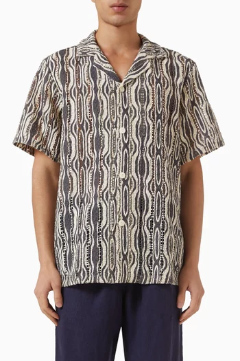 Zefi Cuba Shirt in Crochet-knit