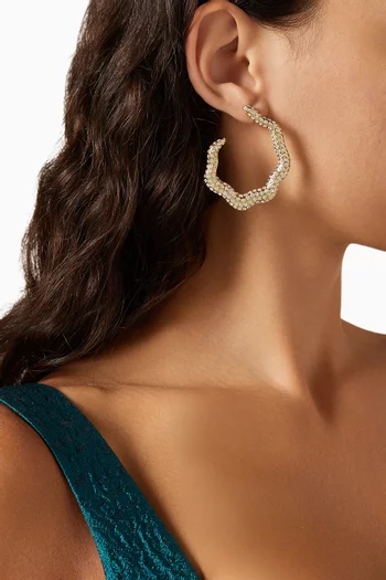 B.O Isla Earrings in 24kt Gold-plated Copper