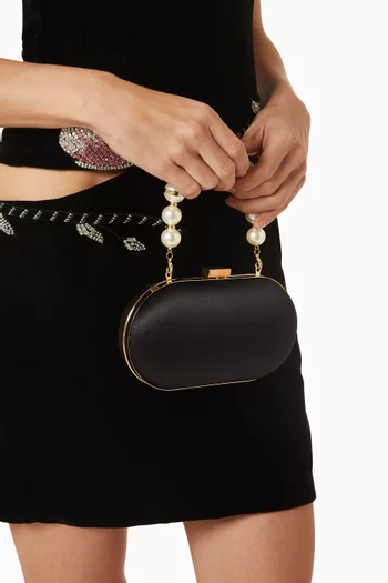 Erato Top-handle Bag in Satin