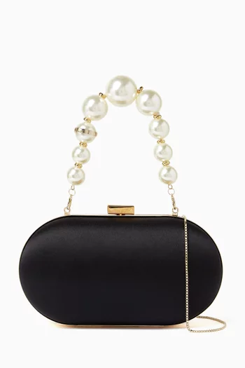 Erato Top-handle Bag in Satin