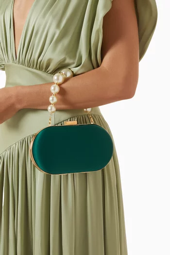 Erato Top-handle Bag in Satin