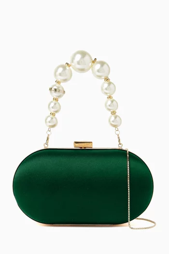 Erato Top-handle Bag in Satin