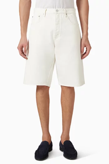 Twist-seam Shorts in Denim