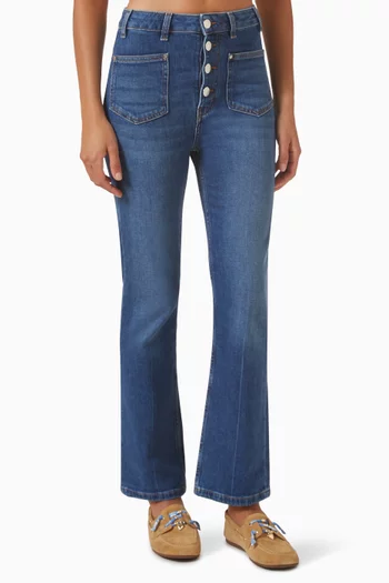 Jeans with Pockets in Denim