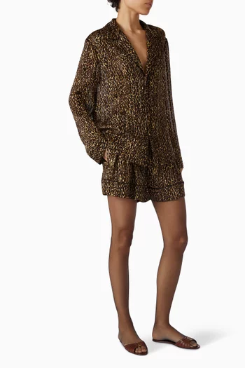 Pyjama-style Shorts