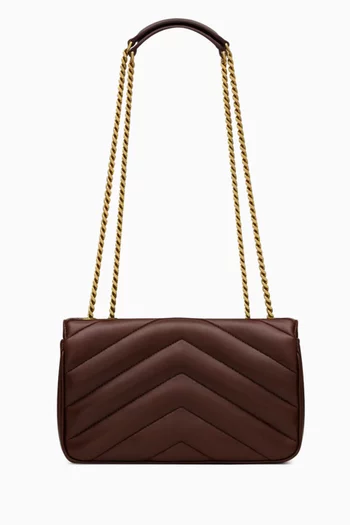 Small Loulou Shoulder Bag in Matelassé Lambskin