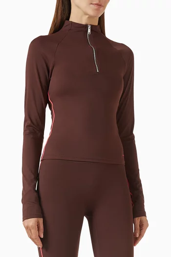 Routine Quarter-zip Top