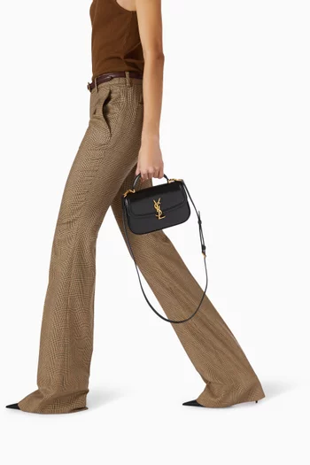 Mini Solferino Top-handle Bag in Box SAINT LAURENT Leather
