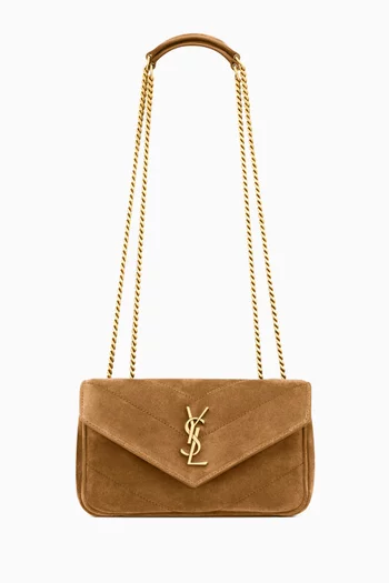 Mini Loulou Bag in Suede