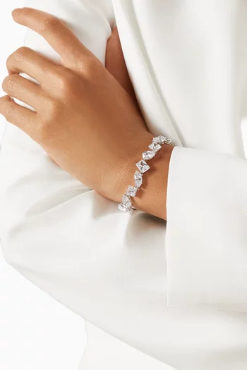 Shard Diamond Bracelet in 18kt White Gold