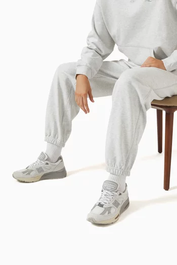 Made in UK 991 Sneakers in Suede & Mesh