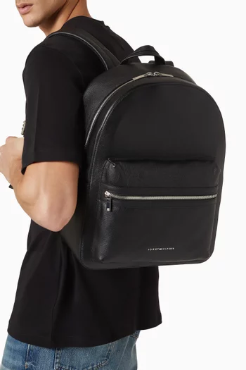 TH Business Dome Backpack in Leather