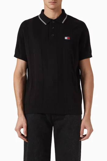 Polo T-shirt in Knit