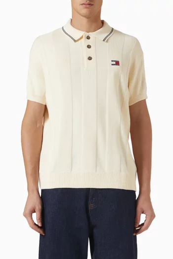Polo T-shirt in Knit