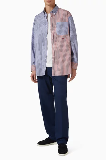 Dover Elasticated Chino Pants in Twill