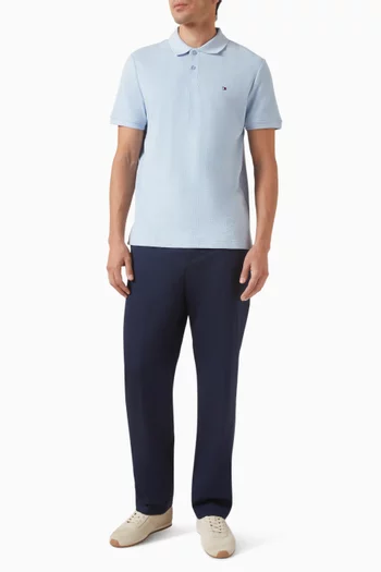 Pleated Pants in Tech-cotton