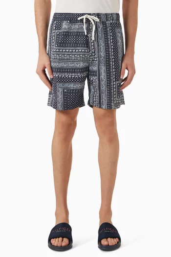 Dover Bandana-print Shorts