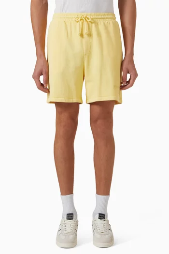 Logo Embroidered Sweat Shorts in Cotton-terry