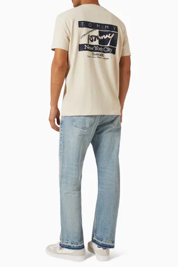 Logo Printed T-shirt in Cotton